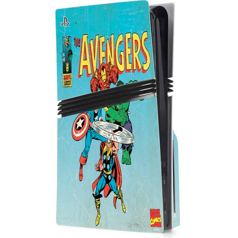 Marvel Classic Comics The Avengers  PlayStation PS5 Skins